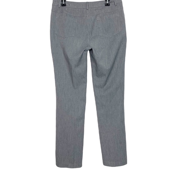 J. McLaughlin Straight Leg Trouser Pants Gray Size 8 See note - Picture 9 of 10